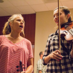 Kids jam room at World of Bluegrass 2015 - photo © Tara Linhardt