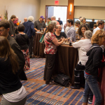 Meet and greet for Event Producers and artists at World of Bluegrass 2015 - photo © Tara Linhardt