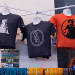 Bluegrass shirts for sale at the 2015 Wide Open Bluegrass Festival - photo by Tara Linhardt