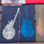 Bluegrass shirts for sale at the 2015 Wide Open Bluegrass Festival - photo by Tara Linhardt