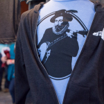 Bluegrass shirts for sale at the 2015 Wide Open Bluegrass Festival - photo by Tara Linhardt
