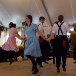 Cloggers doing a show at the 2015 Wide Open Bluegrass Festival - photo by Tara Linhardt