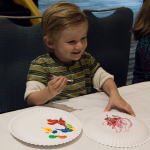 Arts and crafts for kids at the 2015 Wide Open Bluegrass Festival - photo by Tara Linhardt