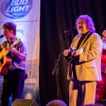 Billy Strings and Don Julin at Wide Open Bluegrass 2015 - photo by Tara Linhardt
