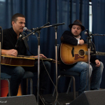 Rob Ickes and Trey Hensley at Wide Open Bluegrass 2015 - photo by Tara Linhardt