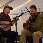 The Stuart Brothers at Wide Open Bluegrass 2015 - photo by Tara Linhardt