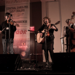Valerie Smith and Liberty Pike at Wide Open Bluegrass 2015 - photo by Tara Linhardt