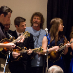 Music and stories were part of celebration of first bluegrass festival in Fincastle, VA at Wide Open Bluegrass 2015 - photo by Tara Linhardt