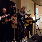 Music and stories were part of celebration of first bluegrass festival in Fincastle, VA at Wide Open Bluegrass 2015 - photo by Tara Linhardt