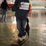 Someone needs a ticket to the Main Stage show at Wide Open Bluegrass 2015 - photo by Tara Linhardt