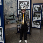 Bluegrass kid with great fashion sense at Wide Open Bluegrass 2015 - photo by Tara Linhardt