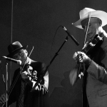 Merl Johnson and Mike Fagan with Carolina Blue at Kings at World of Bluegrass 2016 - photo © Tara Linhardt