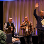 How To Book Yourself seminar at World of Bluegrass 2016 - photo © Tara Linhardt