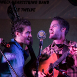 Lonely Heartstrings Band showcasing at World of Bluegrass 2016 - photo by Tara Linhardt