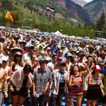 Afternoon crowd at Telluride 2012 - photo © Jason Lombard