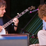 Béla Fleck and Chris Thile at Telluride 2012 - photo © Jason Lombard