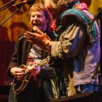 Sam Bush and Peter Rowan at the 2013 Telluride Bluegrass Festival - photo © Jason Lombard