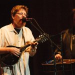 Tim O\'Brien and Jerry Douglas at the 2013 Telluride Bluegrass Festival - photo © Jason Lombard
