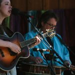 Sarah Jarosz and Jerry Douglas at Telluride 2013 - photo © Jason Lombard