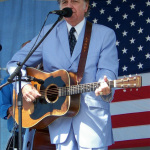 Larry Sparks at The Brown County Bluegrass Festival - photo by Artie Werner