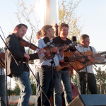 Ronnie Bowman and Kenny Smith with Travelin' McCourys at Cumberland Park (9/23/12) - photo by Woody Edwards