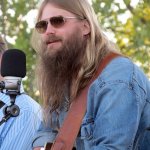 Chris Stapleton with Travelin' McCourys at Cumberland Park (9/23/12) - photo by Woody Edwards