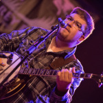 Luke Montgomery with Clay Hess at the 2015 World of Bluegrass - photo © Todd Powers-1-76_15-1-77