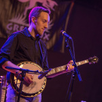 Justin Moses with Sierra Hull at the 2015 World of Bluegrass - photo © Todd Powers-1-76