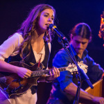Sierra Hull and Ethan Jodziewicz at the 2015 World of Bluegrass - photo © Todd Powers