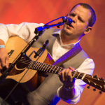 Caleb Smith with Balsam Range at Wide Open Bluegrass 2015 - photo © Todd Powers