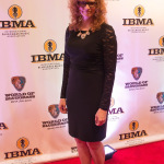 Becky Buller on the red carpet at the 2015 IBMA Awards Show - photo © Todd Powers