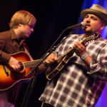Chris Luquette and Frank Solivan at Wide Open Bluegrass 2015 - photo © Todd Powers