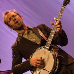 Graham Sharpe with Steep Canyon Rangers at Wide Open Bluegrass 2015 - photo © Todd Powers