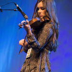 Charli Robertson with Flatt Lonesome at Wide Open Bluegrass 2015 - photo © Todd Powers