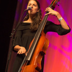 Heather Masse with The Wailin' Jennys at Wide Open Bluegrass 2015 - photo © Todd Powers