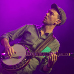 Chris Pandolfi with Infamous Stringdusters at Wide Open Bluegrass 2015 - photo © Todd Powers