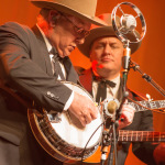 Charlie Cushman and Shawn Camp with The Earls Of Leicester at Wide Open Bluegrass 2015 - photo © Todd Powers