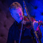 Mike Hartgrove with Lonesome River Band showcasing at World of Bluegrass 2015 - photo © Todd Powers-1-17