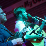 Wood & Wire showcasing at World of Bluegrass 2015 - photo © Todd Powers