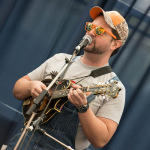 Darrell at the Songwriter Showcase at World of Bluegrass 2015 - photo © Todd Powers