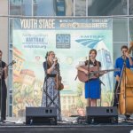 Youth stage at the 2014 Wide Open Bluegrass Festival in Raleigh, NC - photo ©Todd Powers