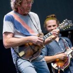 Sam Bush jamming with Yonder Mountain String Band at the 2014 Wide Open Bluegrass Festival in Raleigh, NC - photo ©Todd Powers