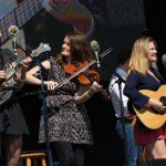 Della Mae at the 2014 Wide Open Bluegrass Festival in Raleigh, NC - photo ©Todd Powers
