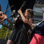 Della Mae at the 2014 Wide Open Bluegrass Festival in Raleigh, NC - photo ©Todd Powers