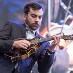Mike Guggino with Steep Canyon Rangers at the 2014 Wide Open Bluegrass Festival in Raleigh, NC - photo ©Todd Powers