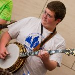 Youth jam at World of Bluegrass 2014 (10/2/14) - photo by Todd Powers