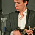 Phil Barker with Town Mountain in Norfolk, VA (4/26/12) - photo by Woody Edwards