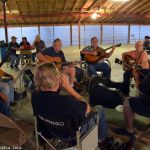 Jamming at the Roscoe Canady Memorial Bluegrass Festival - photo © Bill Warren