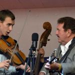 Isaac Smith and Charlie Hoskins at Roscoe Canady Memorial Bluegrass Festival - photo © Bill Warren