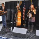 Chris Jones & The Night Drivers with Malia Furtado on fiddle at The Auburn Hills Parade of Stars (9/10/16) - photo © Bill Warren